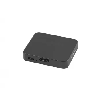 Lanberg SPV-HDMI-1002 divisor HDMI, 2 salidas HDMI, 4K, entrada USB-C