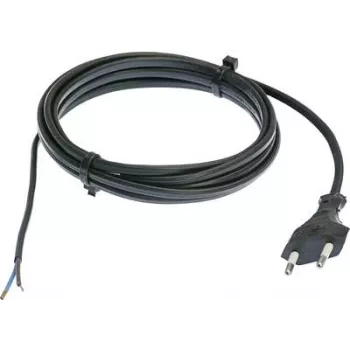 Cable de alimentación AS Schwabe 70642, 1,5 m, negro, cable de alimentación