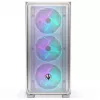 Caja de PC Endorfy Arx 700 ARGB, torre Midi, ATX, cristal templado - incluye 4 ventiladores ARGB de 140 mm, blanco (EY2A017)