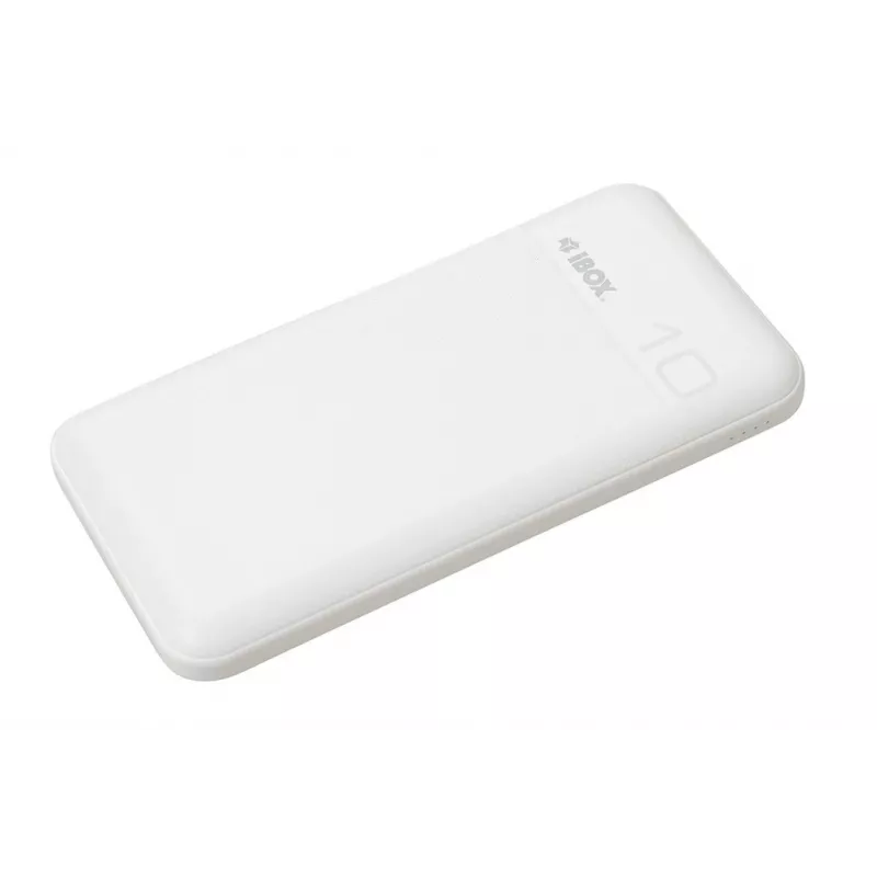 Batería externa portátil IBOX IPB10 10000 mAh, Li-Ion, Quick Charge 3.0, salidas USB-C y USB-A, 20W PD