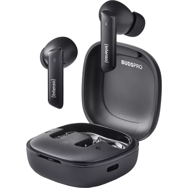 Auriculares Buds Pro T500HAE/SCHWARZ 3720500 Intenso