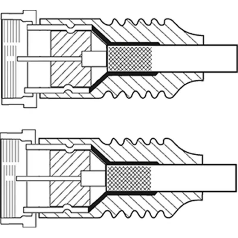 Wentronic Goobay cable de conexión SAT, blanco, 5 m – conector macho F a conector macho F (11725)