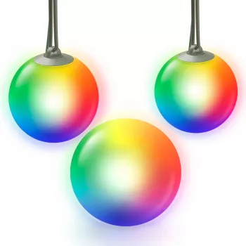 Outdoor Smart Globe Light Colour pack de 3, luz LED reemplaza 33 vatios