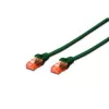 Cable de red Digitus CAT 6 U/UTP RJ-45 Cat6 2m Verde