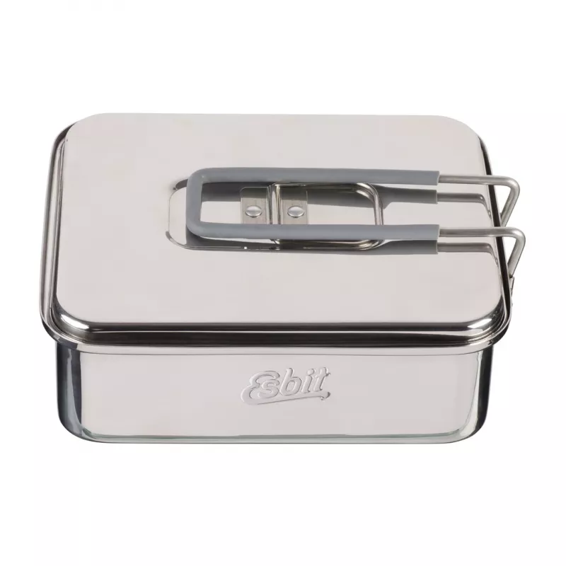 Olla ESBIT PT1200ST acero inoxidable olla de camping 1,2 L, 554 g, plateada