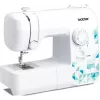 Máquina de coser Brother X17S semiautomática electromecánica — 17 puntadas, 750 SPM, brazo libre