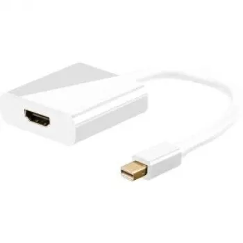 Wentronic Goobay Cable adaptador mini DisplayPort a HDMI 1.2, conector mini DisplayPort, 0,1 m - conector mini DisplayPort > conector hembra HDMI™ estándar (tipo A) (67880)