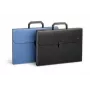 Maletín portadocumentos Forpus, A4, azul, 12 + 1 compartimentos 0822-006