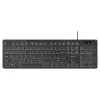 Savio KB-04 Teclado Home/Office USB QWERTY UK International Negro