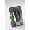 Ratón óptico con cable 800dpi negro y verde MT1091G