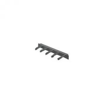 Panel guiacables Rittal DK 5502.225, 1U, 19 pulgadas, RAL 9005