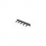Panel guiacables Rittal DK 5502.225, 1U, 19 pulgadas, RAL 9005