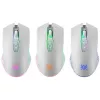 Ratón gaming inalámbrico DEFENDER Pandora White – ambidiestro, 3200 DPI, 6 botones, programable, óptico, USB