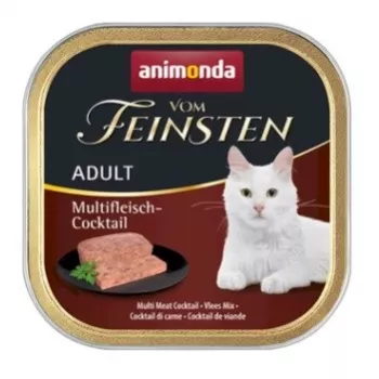Animonda Vom Feinsten Adult comida húmeda para gatos mix de carnes, 100 g