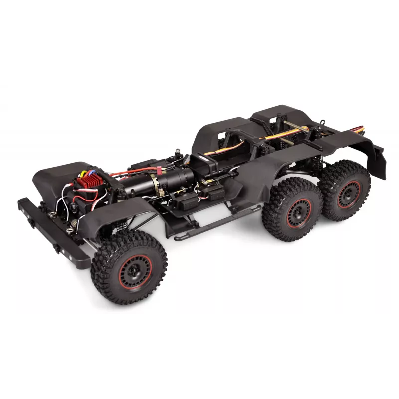 Amewi 22558 AMXRock RCX10.3P todoterreno RC 6x6 pick-up, 14+, gris