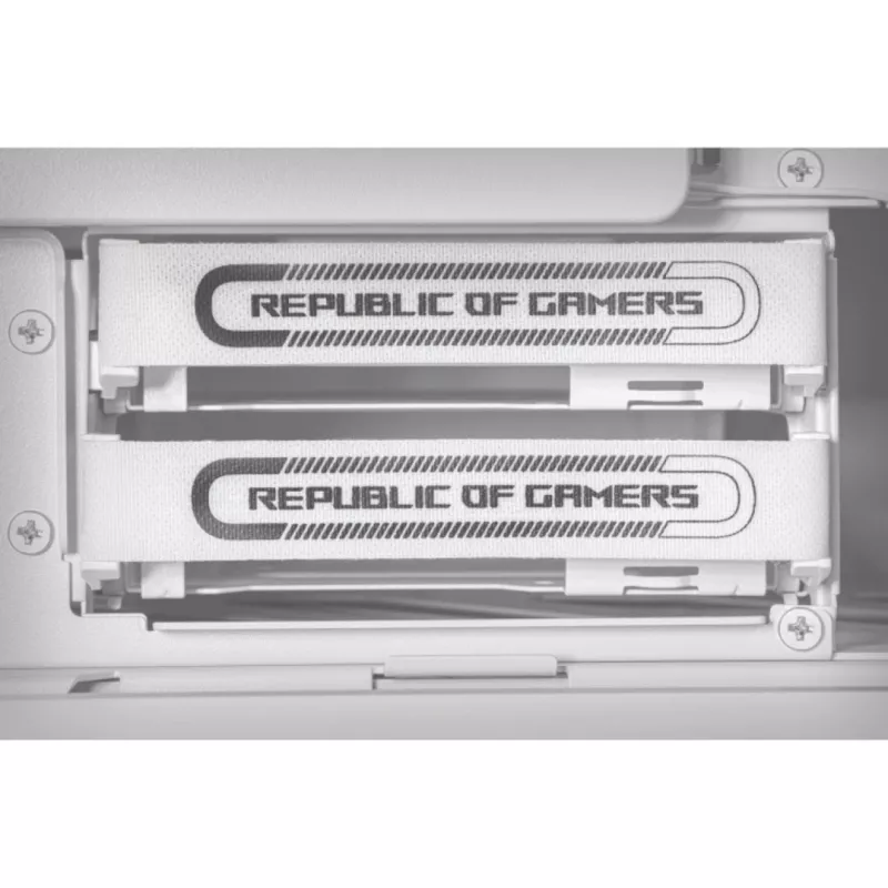 ASUS ROG GR701 Hyperion White, PC, Blanco, ATX, EATX, micro ATX, Mini-ITX, Aluminio, Multi, Frontal