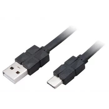 Akasa PROSLIM Cable delgado y fino de carga y sincronización USB Type-A a C - Cable - Digital/Datos