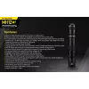 Linterna de mano Nitecore MH12 V2 Negra