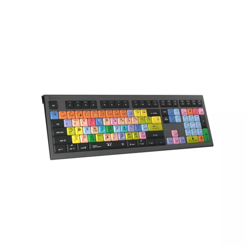 Teclado Logickeyboard LKB-LOGXP2-A2M-UK universal USB QWERTY UK English negro