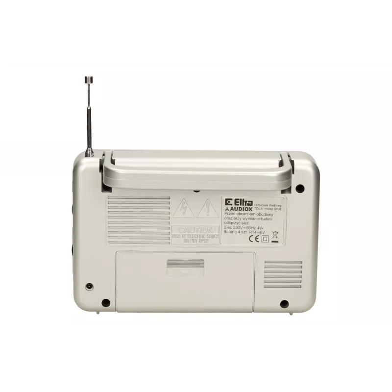 Radio portátil Eltra TOLA 3 analógica plata