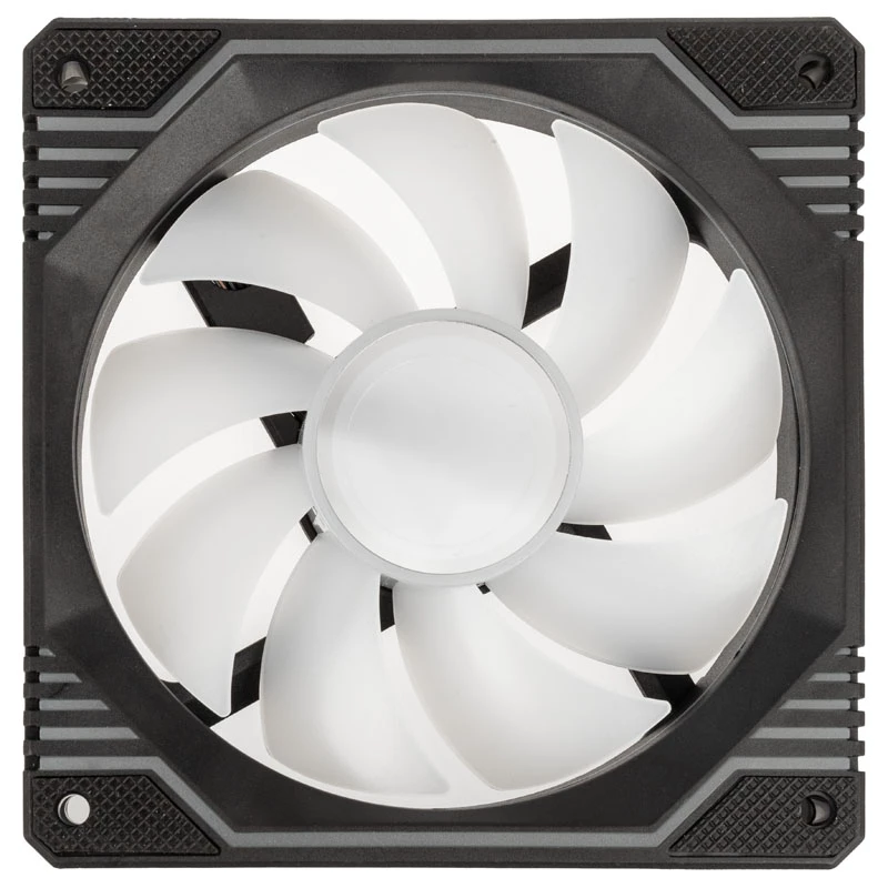 Ventilador Kolink Umbra X ARGB PWM de 120mm — 1.600 rpm, 24 dB, negro