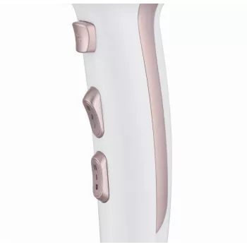 Secador de pelo Blaupunkt HDD501RO, 2000W, blanco/oro rosa