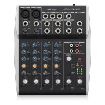 Behringer XENYX 802S - mezclador de audio analógico