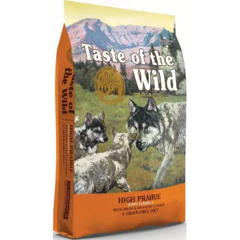 TASTE OF THE WILD Puppy High Prairie - Pienso para perros - 12,2 kg