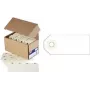 Etiqueta para equipaje agipa 80 x 38 mm beige cartón 160 g/m² con refuerzos de agujero, neutro, sin alambre