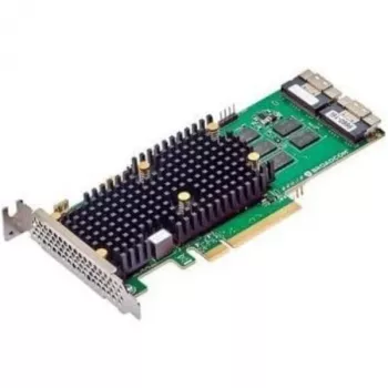 Broadcom MegaRAID 9660-16i - Controladora de almacenamiento (RAID) - 16 puertos/canales - SATA 6Gb/s / SAS 24Gb/s / PCIe 4.0 (NVMe) - RAID 0, 1, 10, 5, 50, 6, 60 - PCIe 4.0 x8 (05-50107-00)