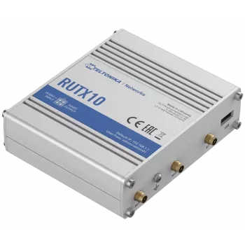 Teltonika RUTX10 Router inalámbrico Gigabit Ethernet Dual-Band (2,4 GHz / 5 GHz) blanco