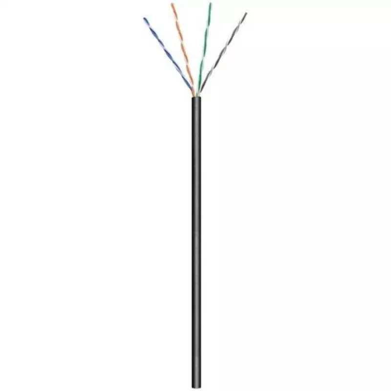 Cable de red Goobay CAT 5e U/UTP 100m Negro