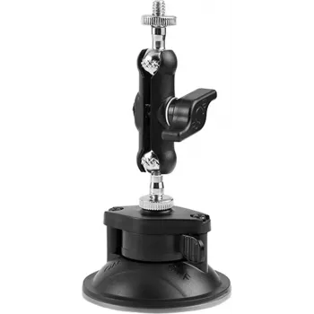 Soporte de ventosa con brazo mágico para trípode PULUZ (negro)