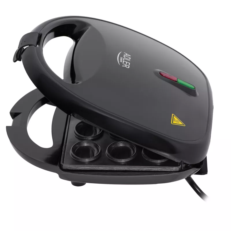 Adler AD 3071 máquina para galletas de nueces, 750 W, 12 piezas, negra