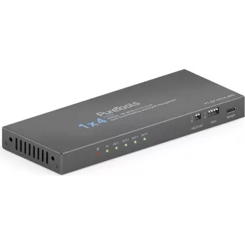 PureLink Splitter PT-SP-HD14-48G 1 x 4 HDMI 2.1 - 48Gbps - 8K - cable - audio/multimedia