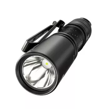 Linterna de mano Nitecore MT1A Pro — LED 50 lm, recargable por USB, 1100 mAh, aluminio, impermeable, resistente a impactos, negra