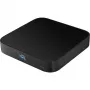 OWC miniStack STX Carcasa de almacenamiento Thunderbolt 4 con hub, SATA de 3,5 pulgadas + M.2 NVMe, Negro