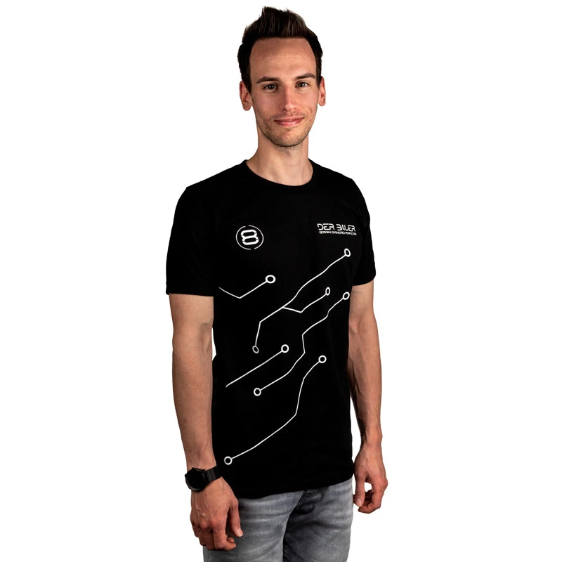 Camiseta der8auer PCB-Design talla S, ropa de marca der8auer