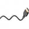 Goobay 75296 Slim cable HDMI de alta velocidad con Ethernet, 4K@60Hz, HDMI 2.0, macho a macho, 5 m, negro