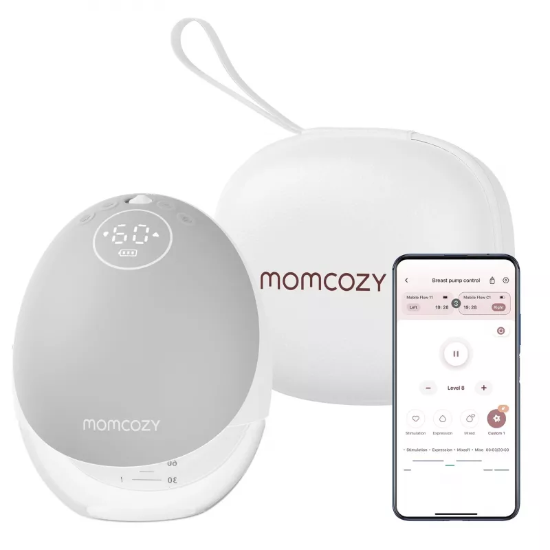 Sacaleches Momcozy M9 single gris