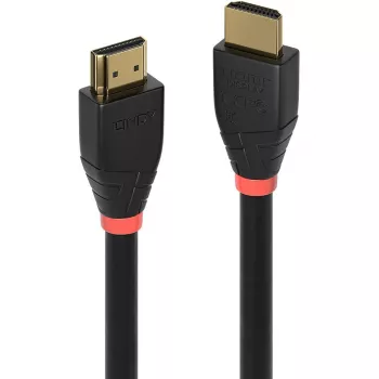 Lindy Cable HDMI activo 4K60 de 7,5 m, 7,5 m, HDMI tipo A (estándar), HDMI tipo A (estándar), 18 Gbit/s, Audio Return Channel (ARC), Negro