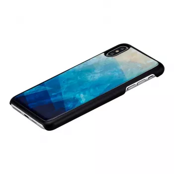 Funda para móvil iKins para iPhone XS Max — lago azul acabado negro