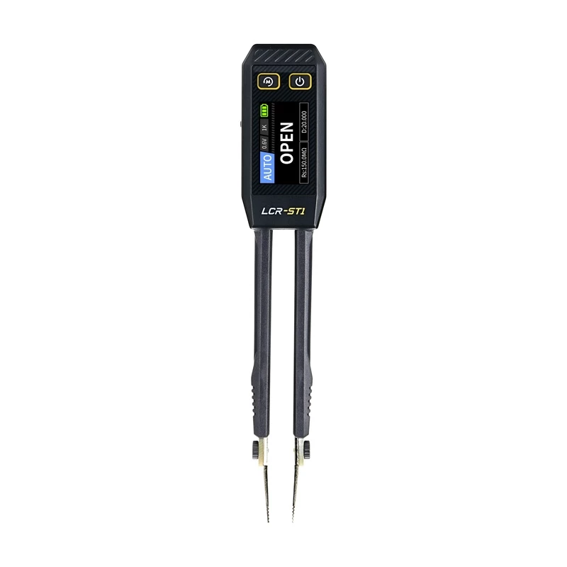 Medidor LCR digital de pinzas Fnirsi LCR-ST1 – probador LCR compacto para componentes SMD