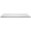 Teclado inalámbrico CLEVETURA CLVX 1 Touch-On-Keys AI — distribución ANSI US Mac, interruptores de tijera, carcasa de aluminio, RGB interactivo