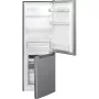 Bomann KG 7359 frigorífico combi, frigorífico 121 l + congelador 52 l, clase energética C, acero inoxidable