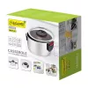 Olla Maestro MR-3530-24 acero inoxidable 24 cm, 5,5 L, asas abatibles, tapa de cristal
