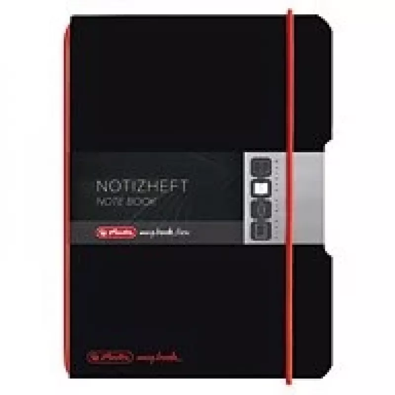 Cuaderno Herlitz 11361599 A6 40 hojas Negro