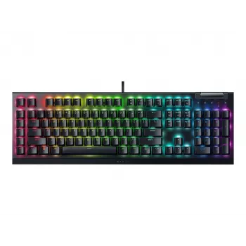 Razer | Teclado gaming mecánico | BlackWidow V4 X | Teclado gaming | Cableado | Nórdico | Interruptores mecánicos Green (Clicky)