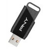 PNY Attaché X, 64 GB, USB Type-A, 3.2 Gen 1 (3.1 Gen 1), 130 MB/s, Dia, negro
