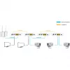 Puente de red ALLNET ALL-GHN102-COAX con cable IEEE 802.3ab